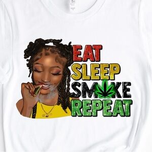 Vibrant Graphic Tee with Bold Text